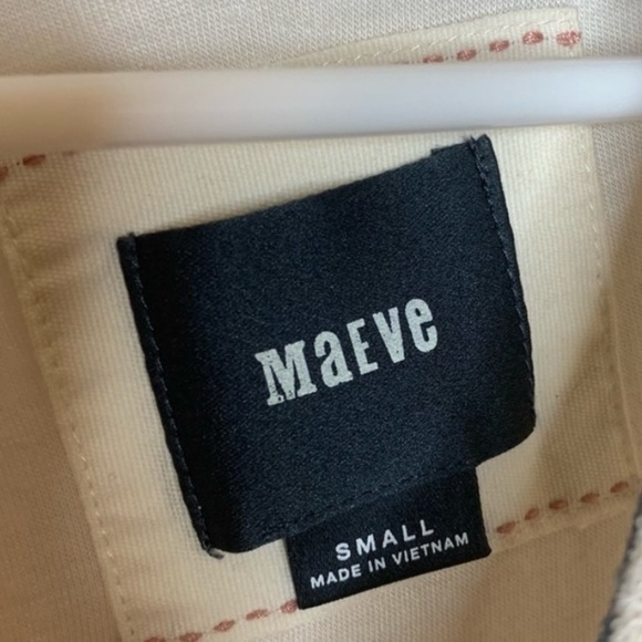 Anthro Maeve Anthousia Knit Floral Swing Dress Cream Combo Small - Picture 4 of 4